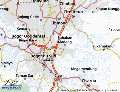 MICHELIN Citaringgul map - ViaMichelin