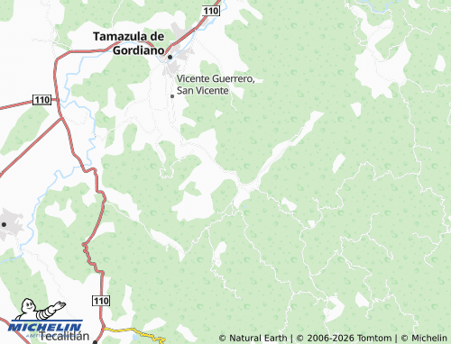 MICHELIN Morelos, Santa Rosa map - ViaMichelin