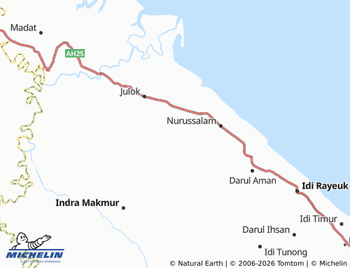 MICHELIN Buket Teumpen map - ViaMichelin