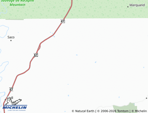 Mapa MICHELIN Buckhorn - ViaMichelin