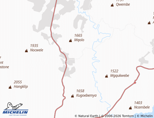 Kaart MICHELIN Maqwatini A - ViaMichelin