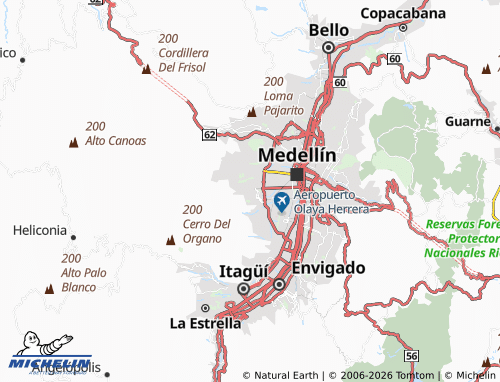 Carte MICHELIN Las Mercedes - ViaMichelin
