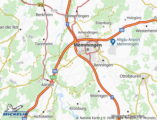 Mapa MICHELIN Hart - ViaMichelin