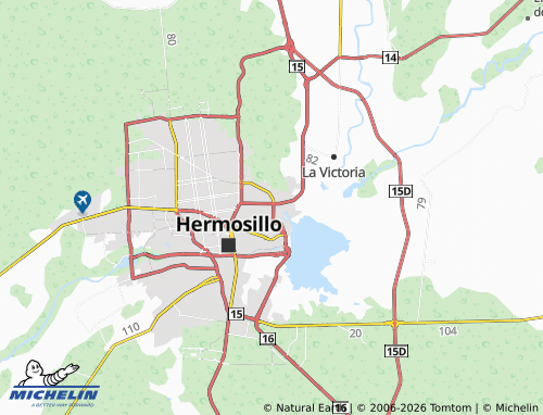 MICHELIN Lomas Pitic map - ViaMichelin