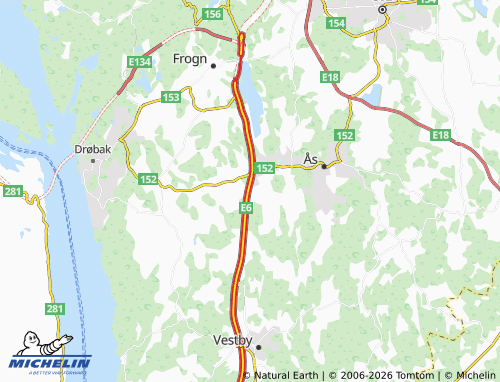 MICHELIN Beverdalen map - ViaMichelin