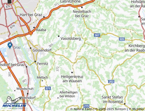 MICHELIN-Landkarte Rauden - ViaMichelin