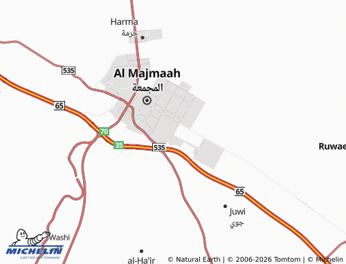 MICHELIN-Landkarte al-Yasameen - ViaMichelin