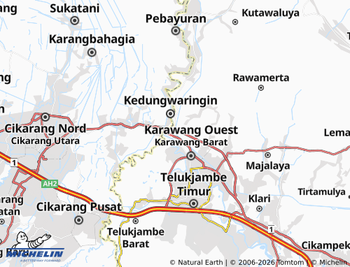 Carte MICHELIN Tanjungmekar - ViaMichelin