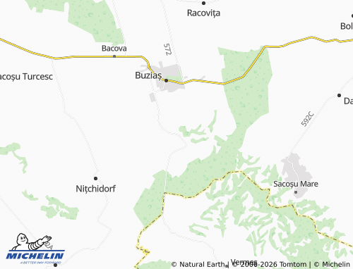 MICHELIN Silagiu map - ViaMichelin