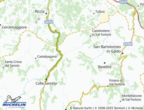 MICHELIN-Landkarte Forna - ViaMichelin