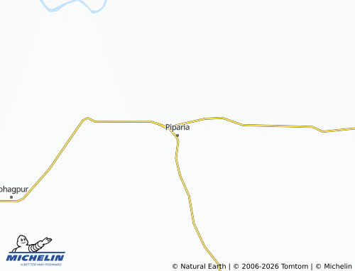 Mapa MICHELIN Piparia - ViaMichelin