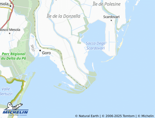 MICHELIN Santa Giulia map - ViaMichelin
