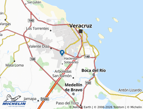 Mappa MICHELIN Rafael Díaz Serdán - ViaMichelin