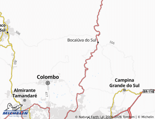 Mapa MICHELIN Capivari - ViaMichelin