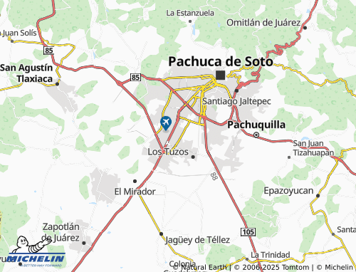 Carte MICHELIN Real de Pachuca - ViaMichelin