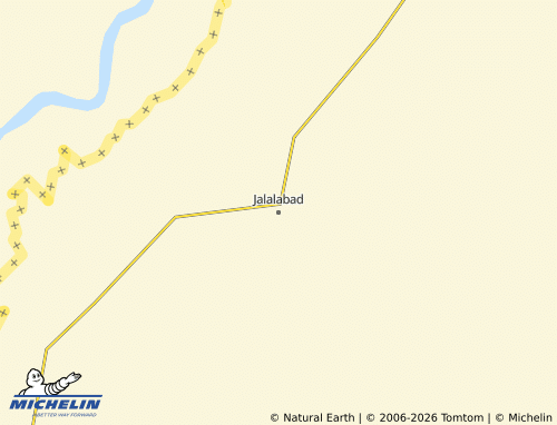Carte MICHELIN Jalalabad - ViaMichelin
