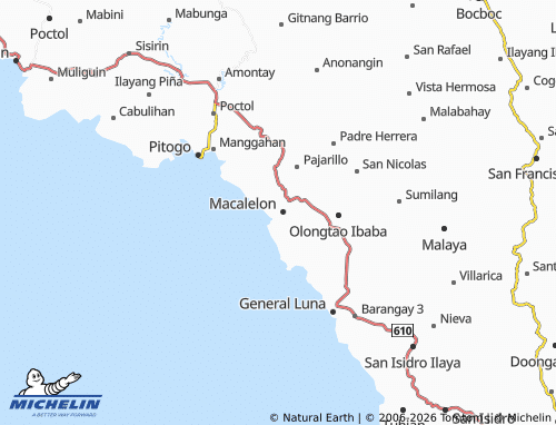 MICHELIN Castillo map - ViaMichelin