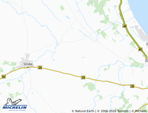 MICHELIN Tolne map - ViaMichelin