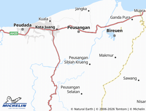 MICHELIN Ulee Jalan map - ViaMichelin