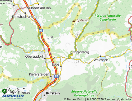 MICHELIN Eiberg map - ViaMichelin