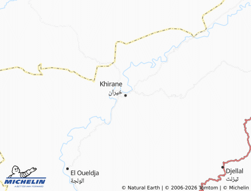 MICHELIN Khayran map - ViaMichelin