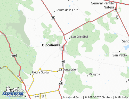 Mapa MICHELIN Parga - ViaMichelin