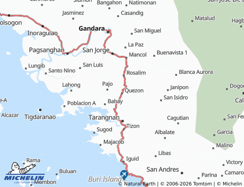 MICHELIN Quezon map - ViaMichelin
