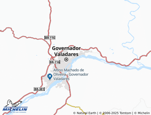 Carte MICHELIN São Pedro - ViaMichelin