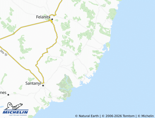 Mappa MICHELIN Calonge - ViaMichelin