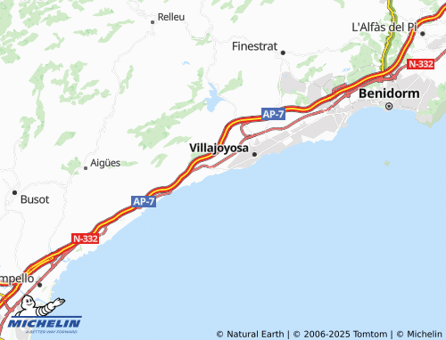 MICHELIN El Paraíso map - ViaMichelin