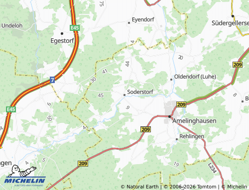 Mapa MICHELIN Soderstorf - ViaMichelin