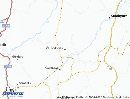 Carte MICHELIN Amberdere - ViaMichelin