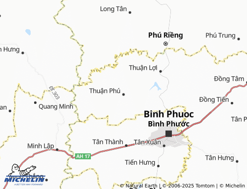 MICHELIN Thuận Phú map - ViaMichelin