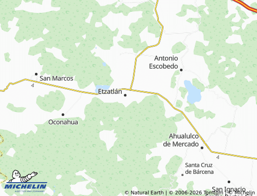 MICHELIN-Landkarte El Puente - ViaMichelin