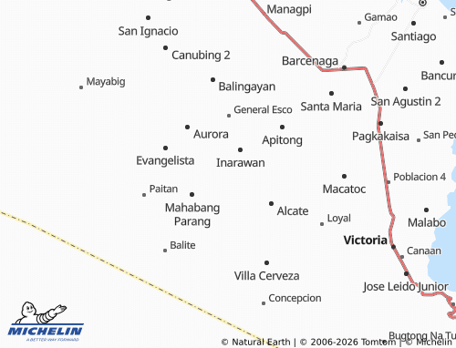 MICHELIN Tagumpay map - ViaMichelin