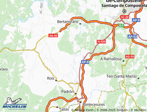 Carte MICHELIN Francelos - ViaMichelin