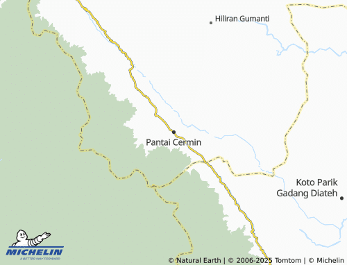 Carte MICHELIN Pantai Cermin - ViaMichelin