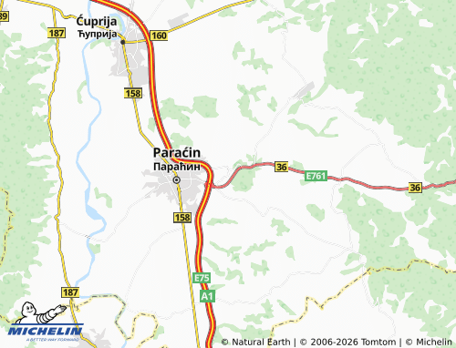 Mapa MICHELIN Glavica - ViaMichelin