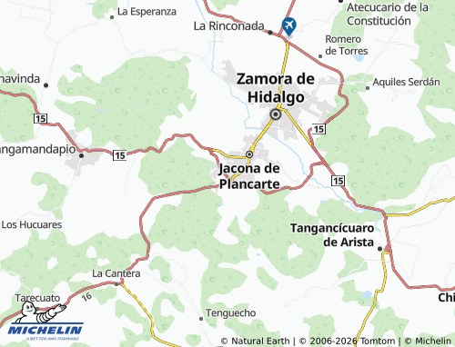 Mappa MICHELIN Lomas del Manantial - ViaMichelin