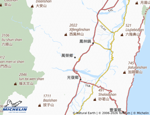Mappa MICHELIN wan rong xiang - ViaMichelin