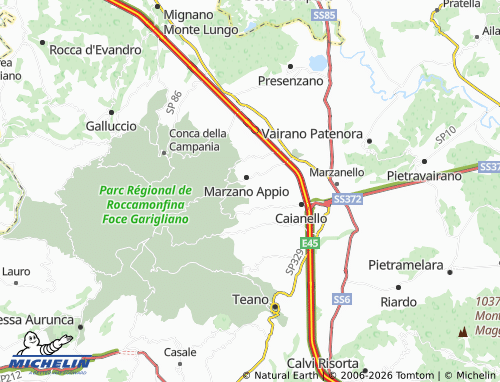 Mapa MICHELIN Capometa - ViaMichelin