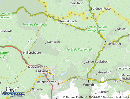 Mapa MICHELIN Windstein - ViaMichelin