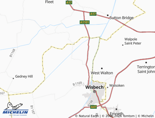 Carte MICHELIN Newton - ViaMichelin