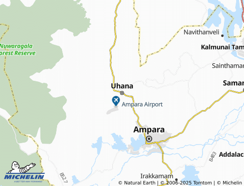 MICHELIN Uhana map - ViaMichelin