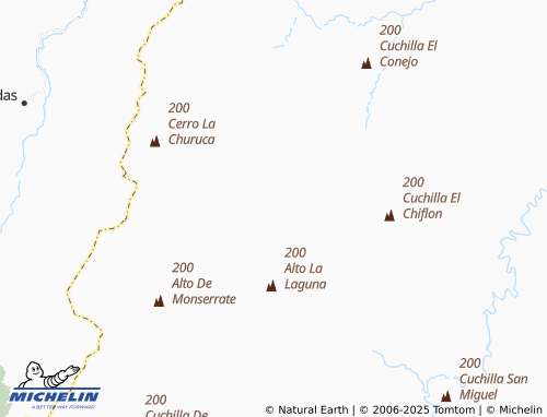MICHELIN Bajo Cocal map - ViaMichelin