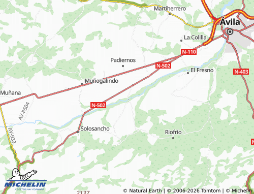 Mapa MICHELIN Niharra - ViaMichelin