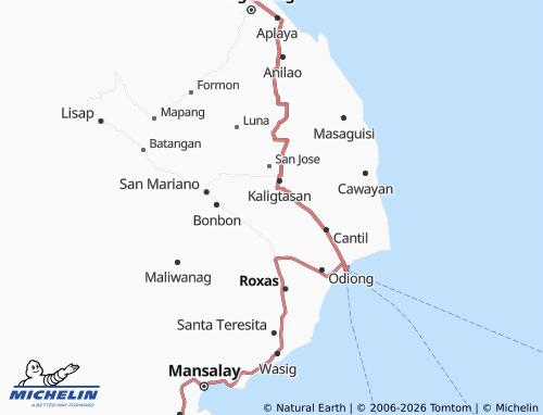 MICHELIN Libertad map - ViaMichelin