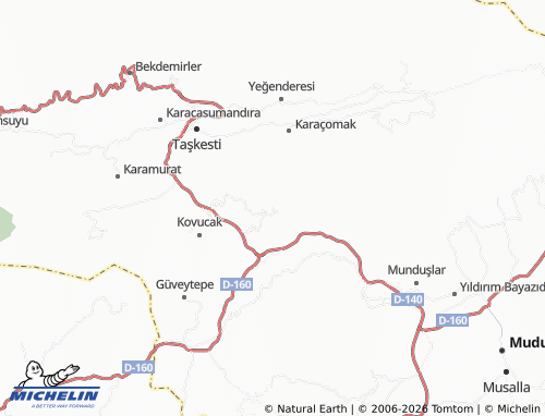 Mappa MICHELIN Çevreli - ViaMichelin