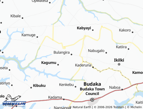 Carte MICHELIN Bulangira - ViaMichelin
