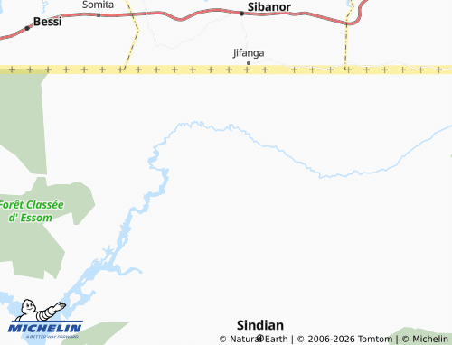 MICHELIN Djioundji map - ViaMichelin